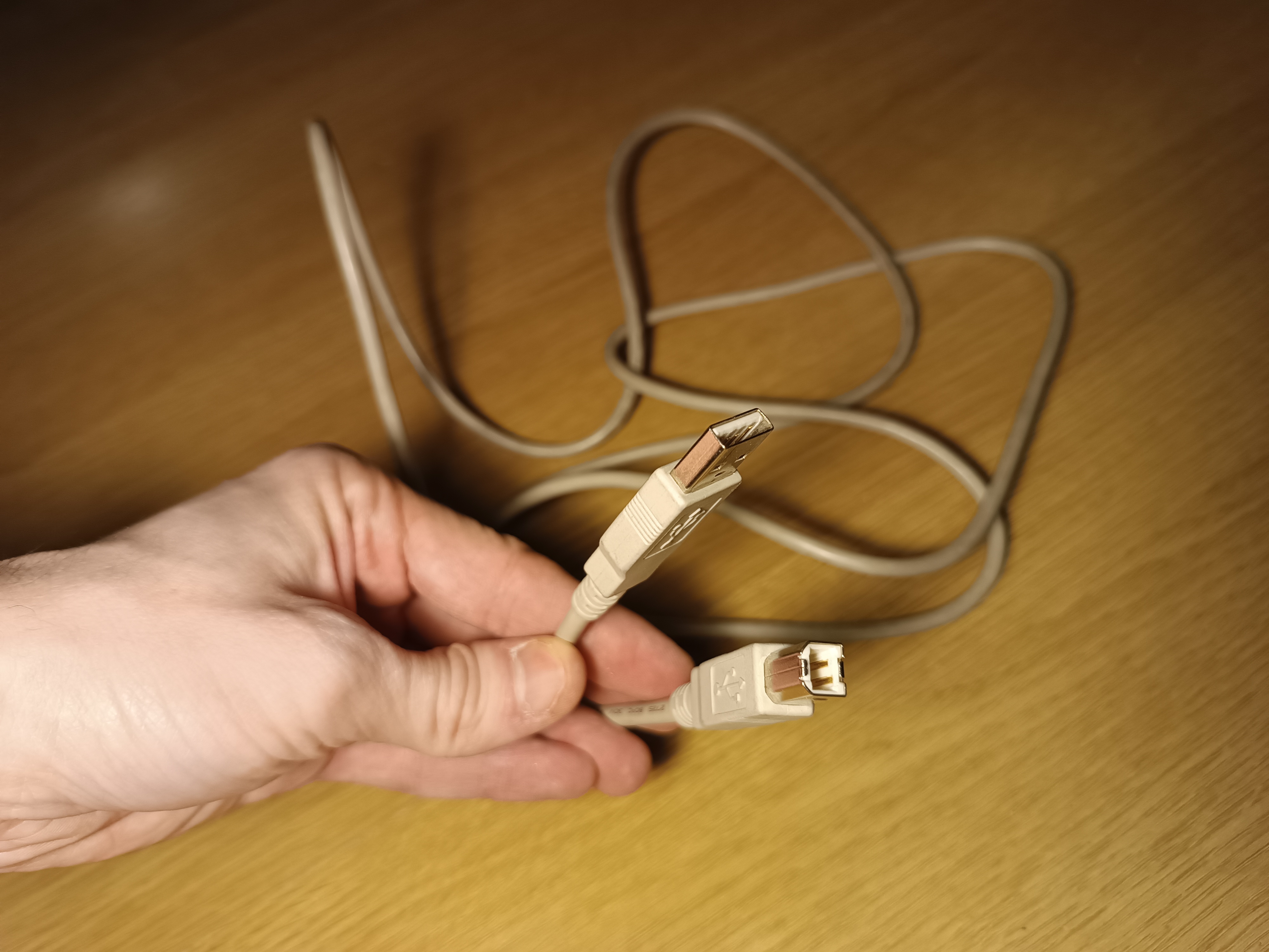 Кабель с разъёмом USB B